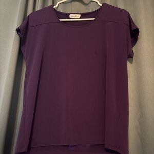 Jocelyn Deep Purple Women's Blouse